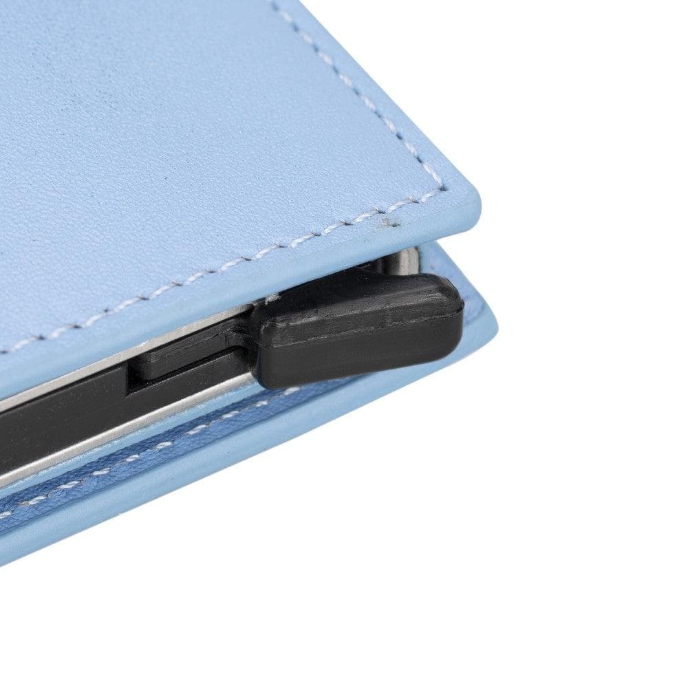 Palertag Zip Mechanical Leather Card Holder with AirTag Slot