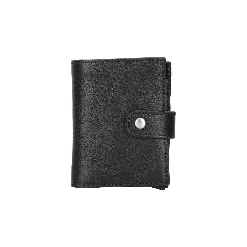 Palertag Zip Mechanical Leather Card Holder with AirTag Slot