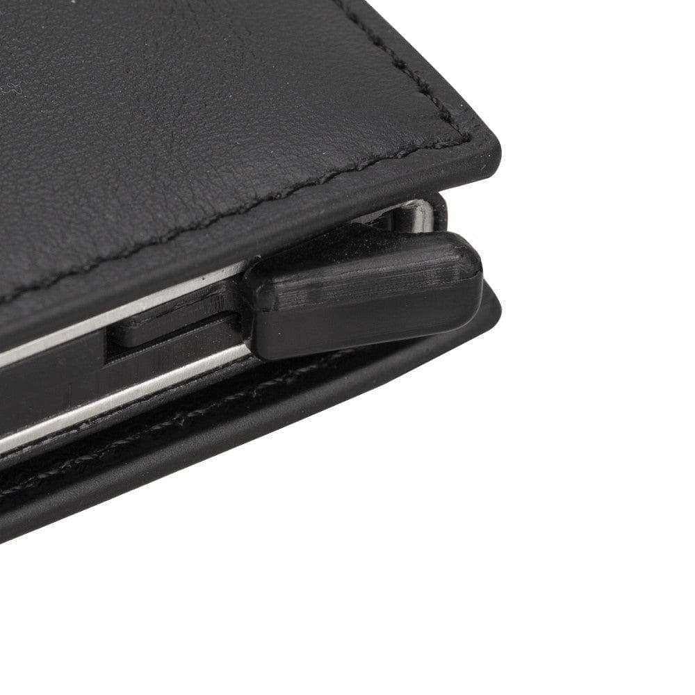 Palertag Zip Mechanical Leather Card Holder with AirTag Slot