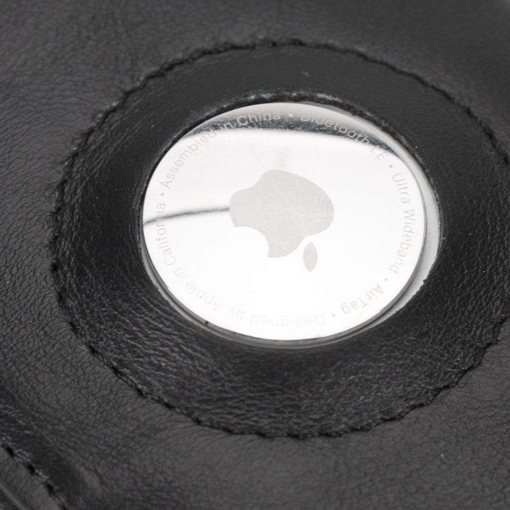 Palertag Zip Mechanical Leather Card Holder with AirTag Slot