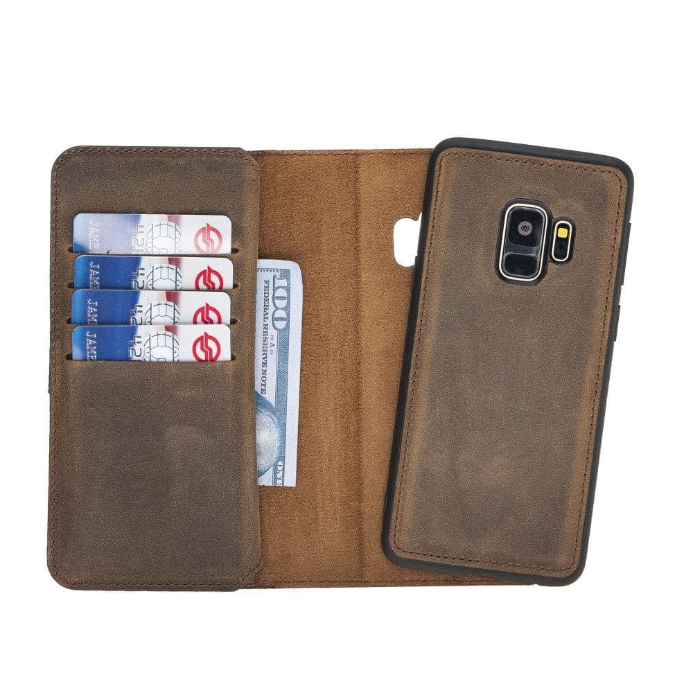 Double Magic Samsung Galaxy S9 Leather Wallet Case