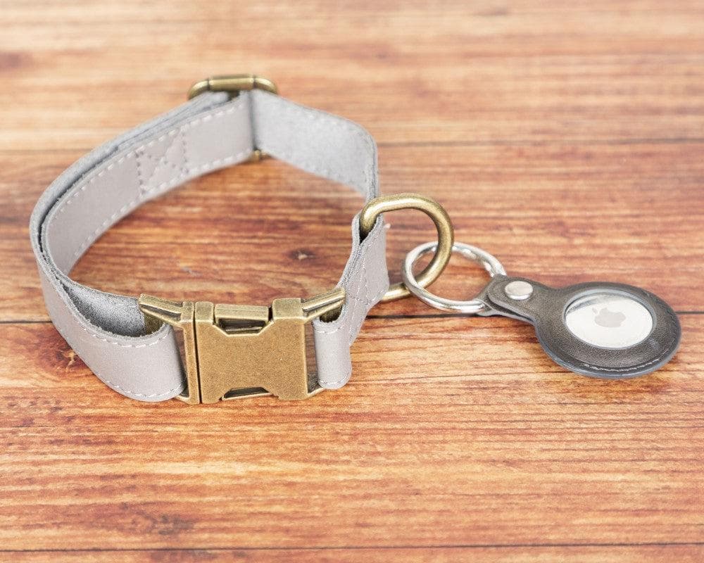 Scobby Leather Dog Collar