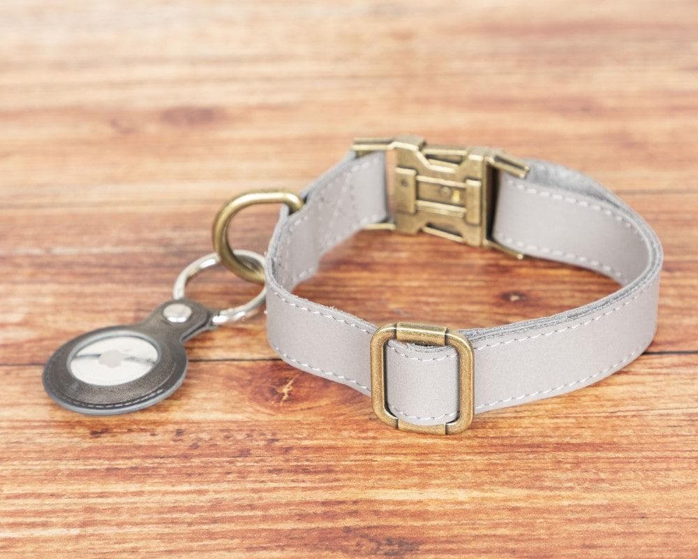 Scobby Leather Dog Collar