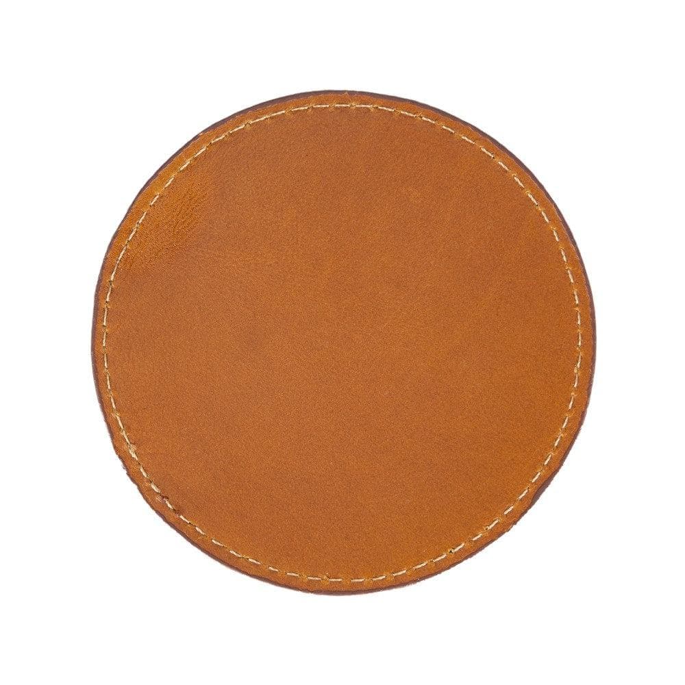 Divine Leather Cup Coaster Set