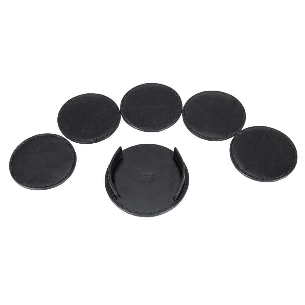 Divine Leather Cup Coaster Set