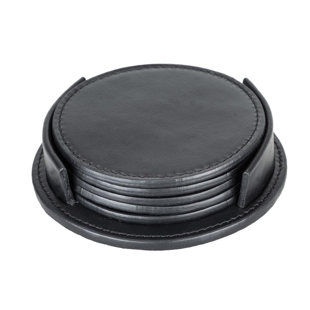 Divine Leather Cup Coaster Set