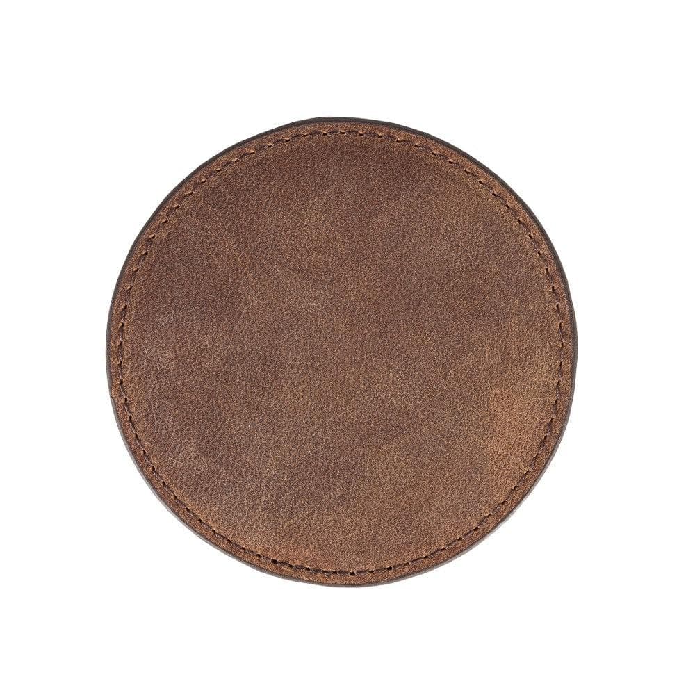 Divine Leather Cup Coaster Set