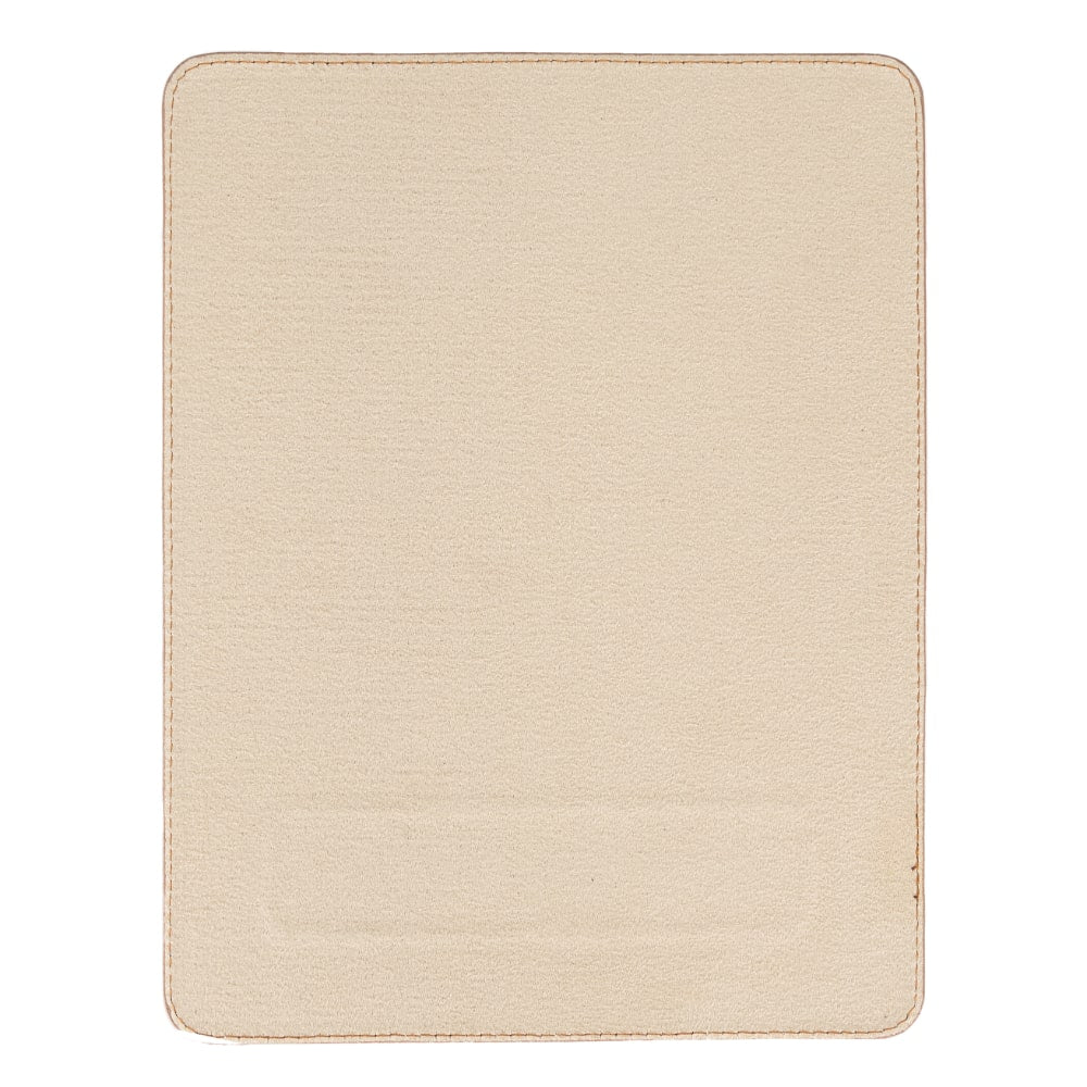 Ergonomic Golden Brown Luxury Leather Mouse Pad with Wrist Rest Support and anti-slip - Bomonti - 2