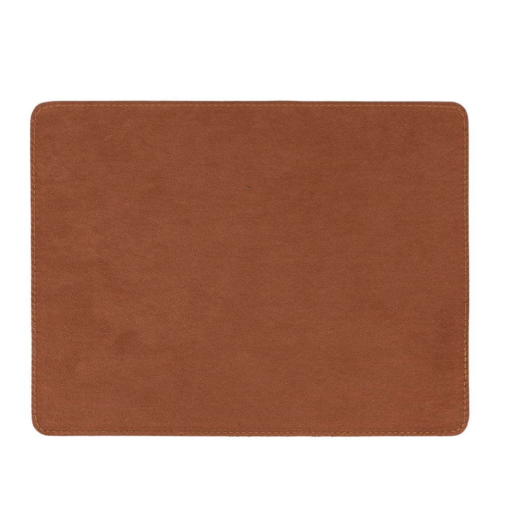 Ergonomic Heavy Brown Luxury Leather Mouse Pad with anti-slip - Bomonti - 2