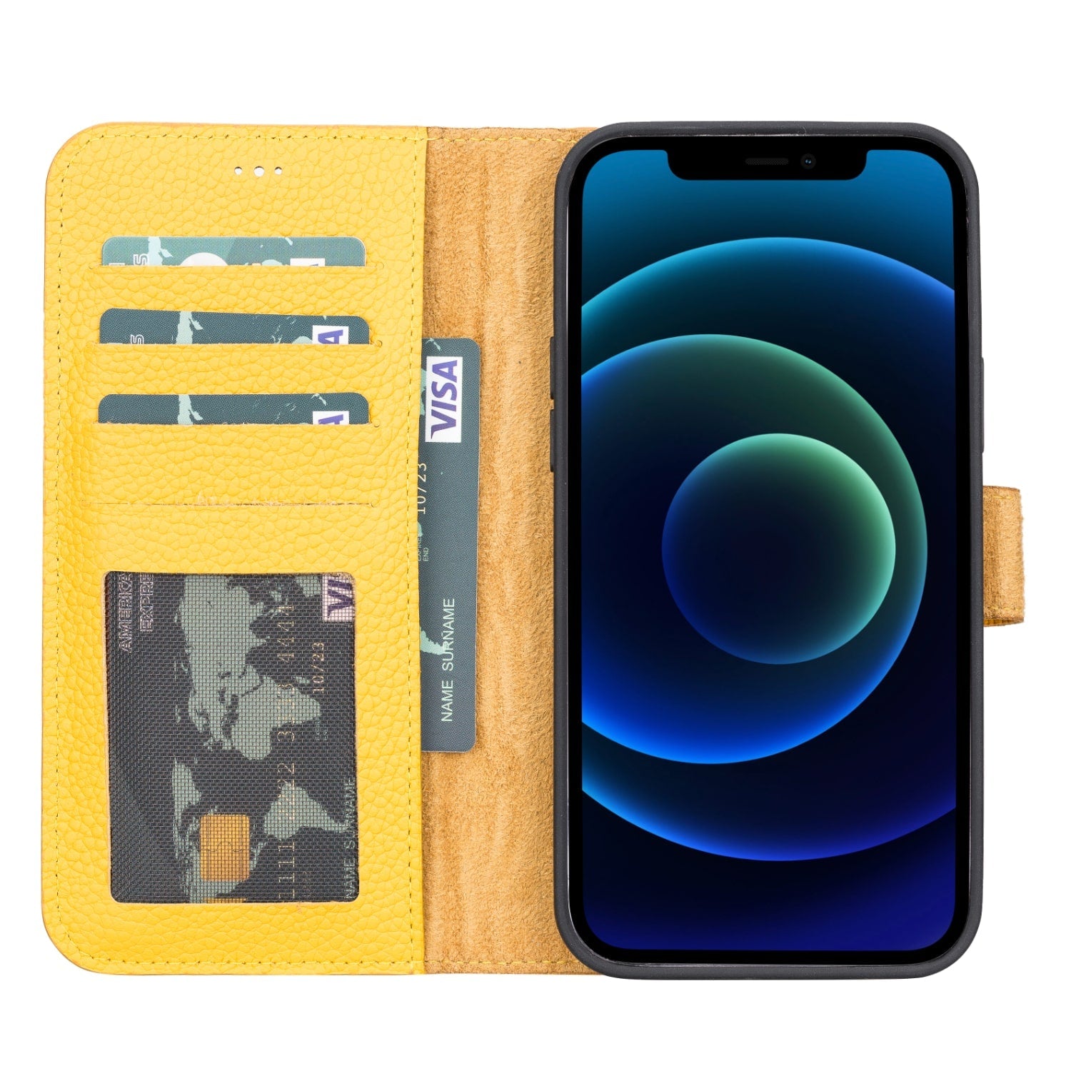 Estuche tipo billetera desmontable de cuero para iPhone 14 Pro Max con MagSafe (6.7")
