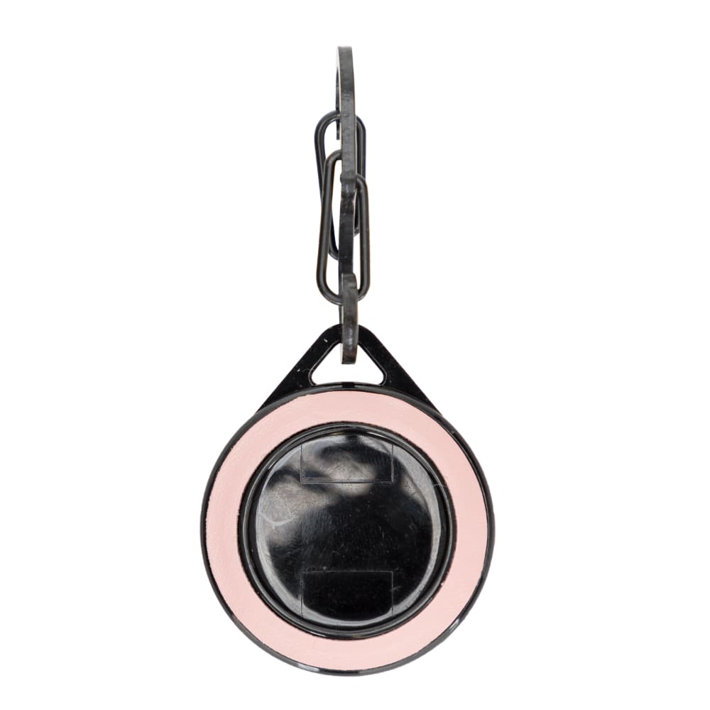 Luxury Pink Leather Apple AirTag Luggage Tag Cover Case Holder with Chain - Bomonti - 1