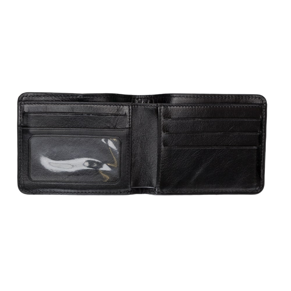Leather Bifold Minimalist Wallet