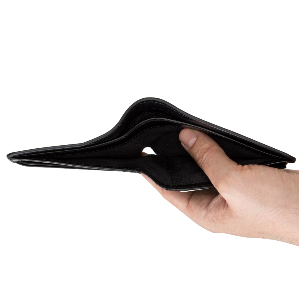 Leather Bifold Minimalist Wallet