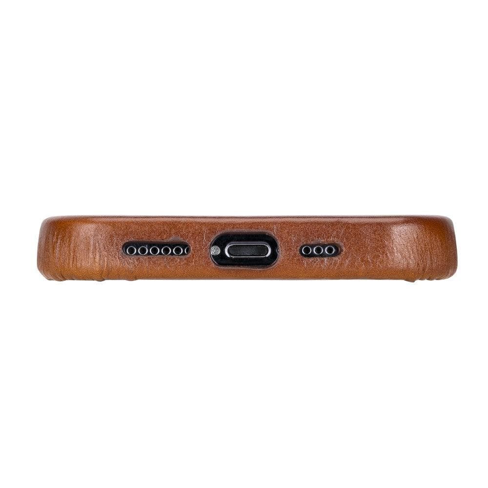 Apple iPhone IP14 Series Leather Case / RC - Rock Cover Bomonti
