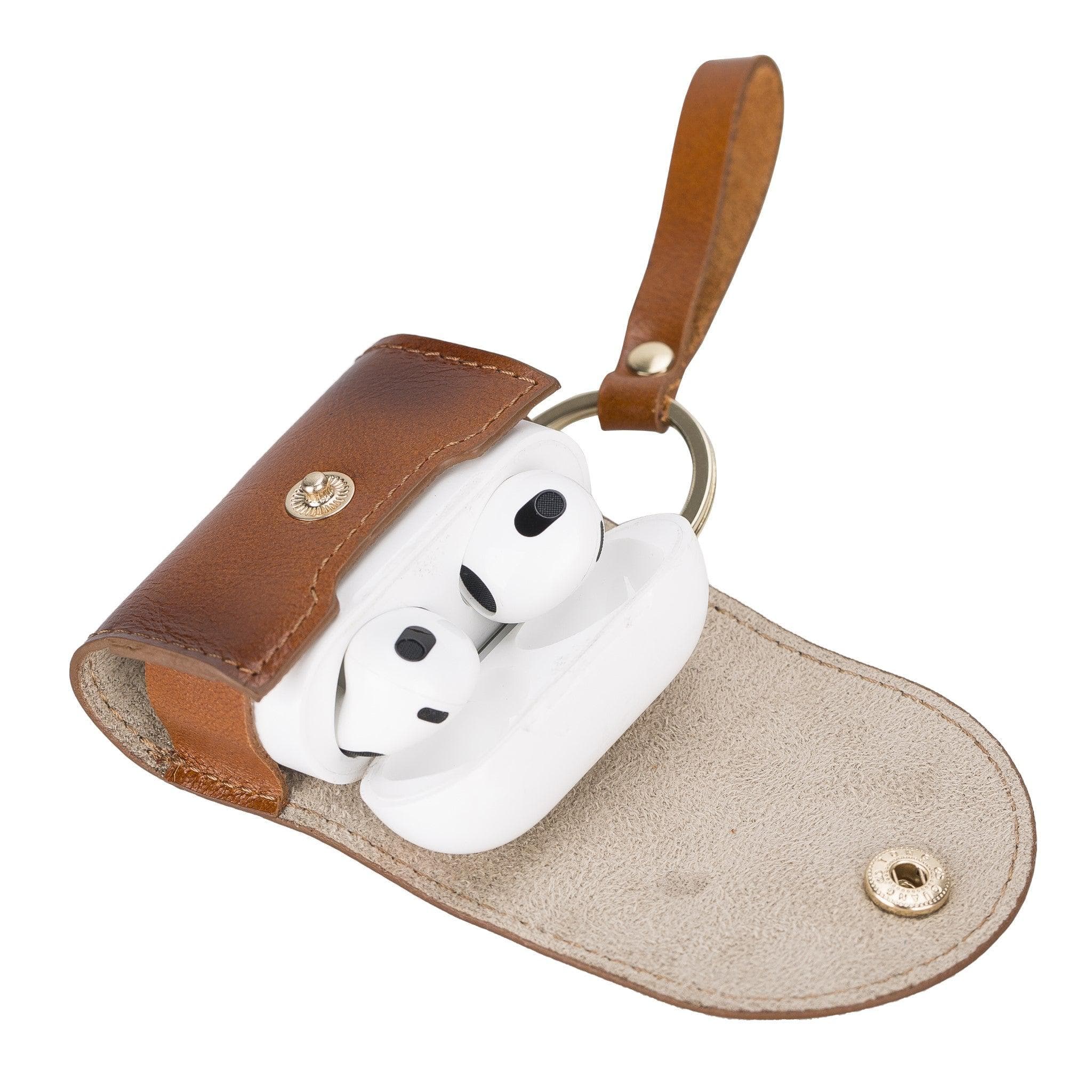 B2B - AirPods 3 Leather Case with Hook Bomonti