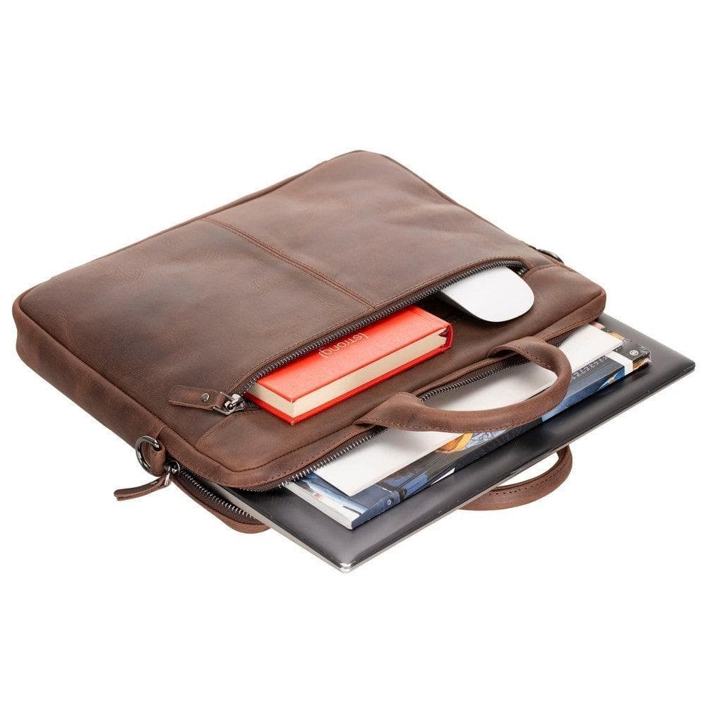 Apollo Geniun Leather Laptop Bag For 13" Bomonti