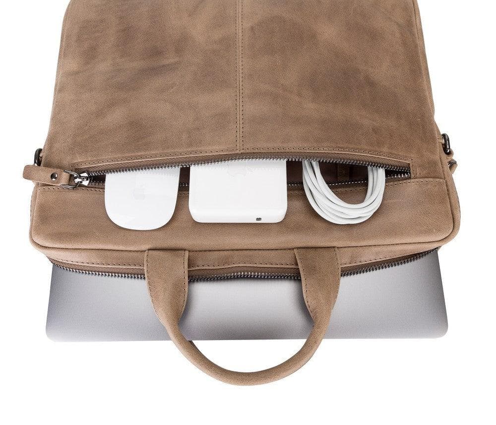 Apollo Geniun Leather Laptop Bag For 13" Bomonti