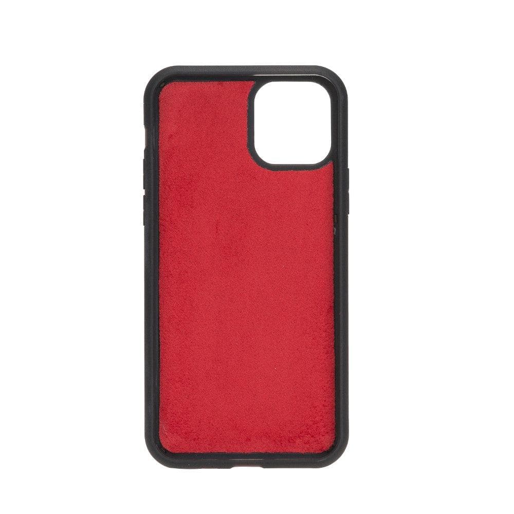 B2B - Apple iPhone 11 Series Detachable Leather Case / MW Bomonti