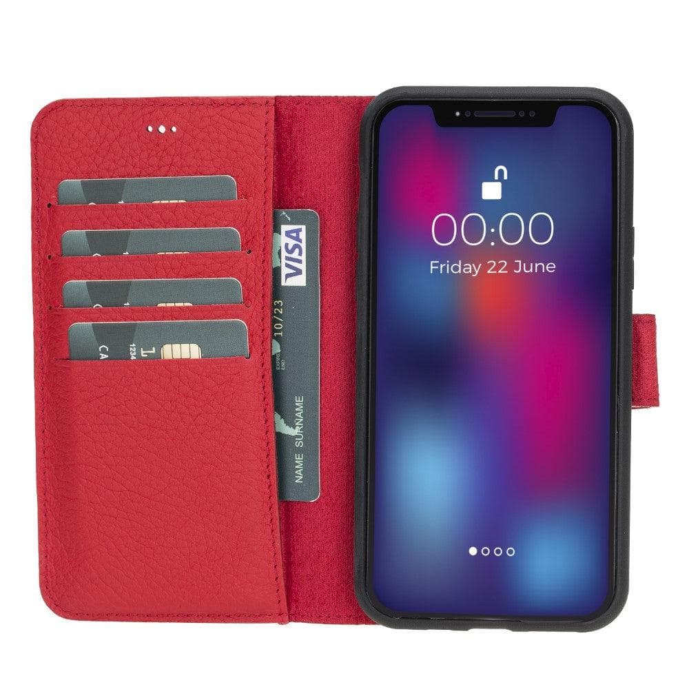 B2B - Apple iPhone 11 Series Detachable Leather Case / MW Bomonti