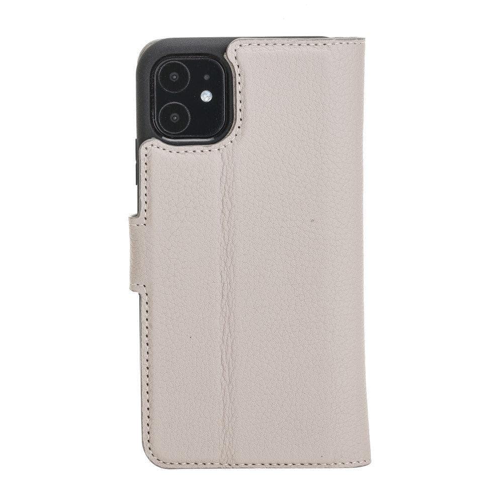 B2B - Apple iPhone 11 Series Detachable Leather Case / MW Bomonti