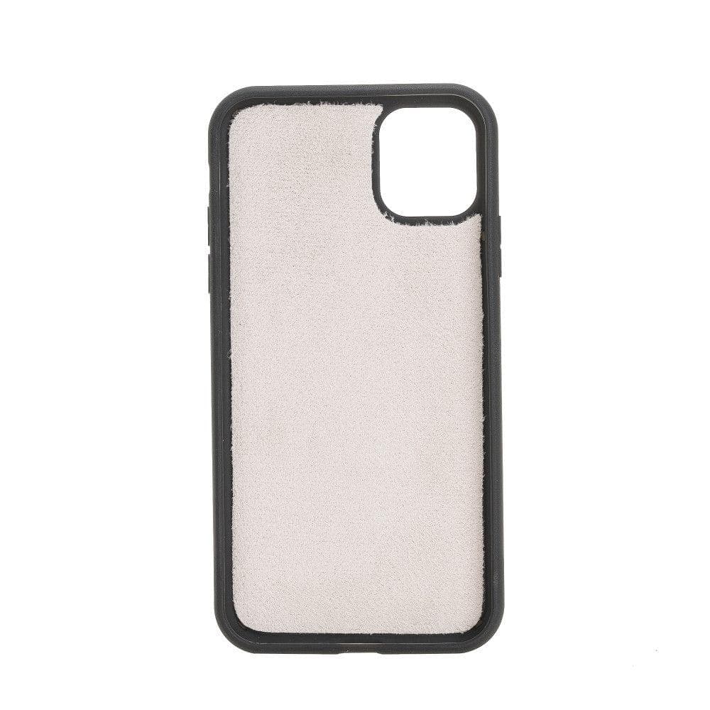 B2B - Apple iPhone 11 Series Detachable Leather Case / MW Bomonti