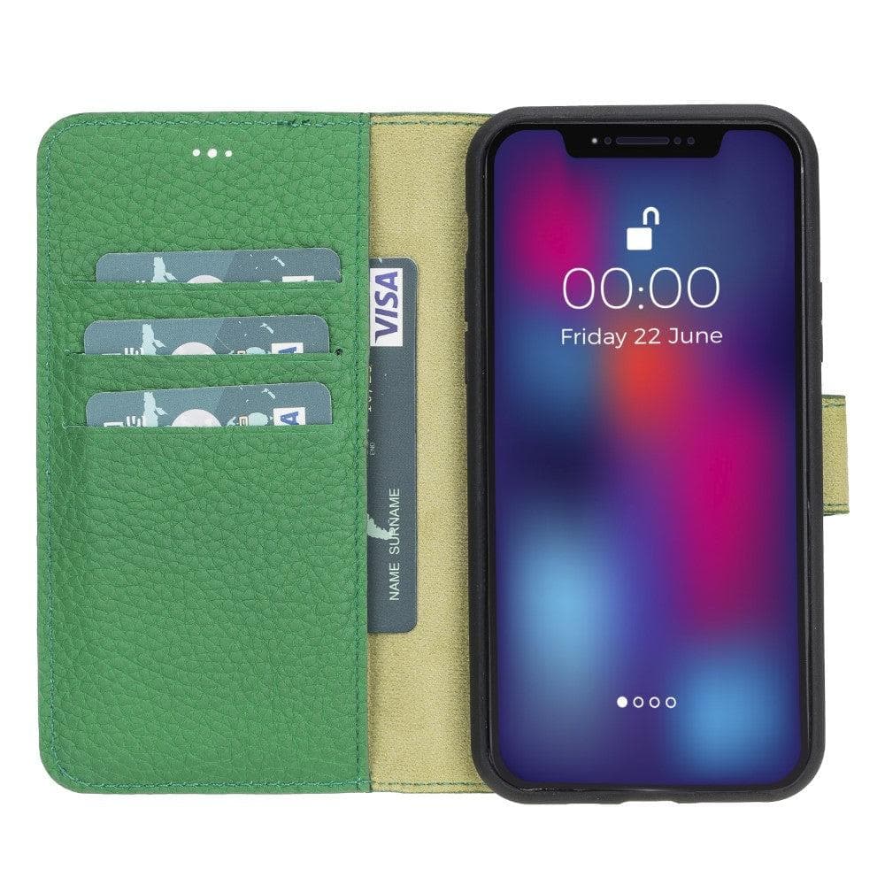 B2B - Apple iPhone 11 Series Detachable Leather Case / MW Bomonti