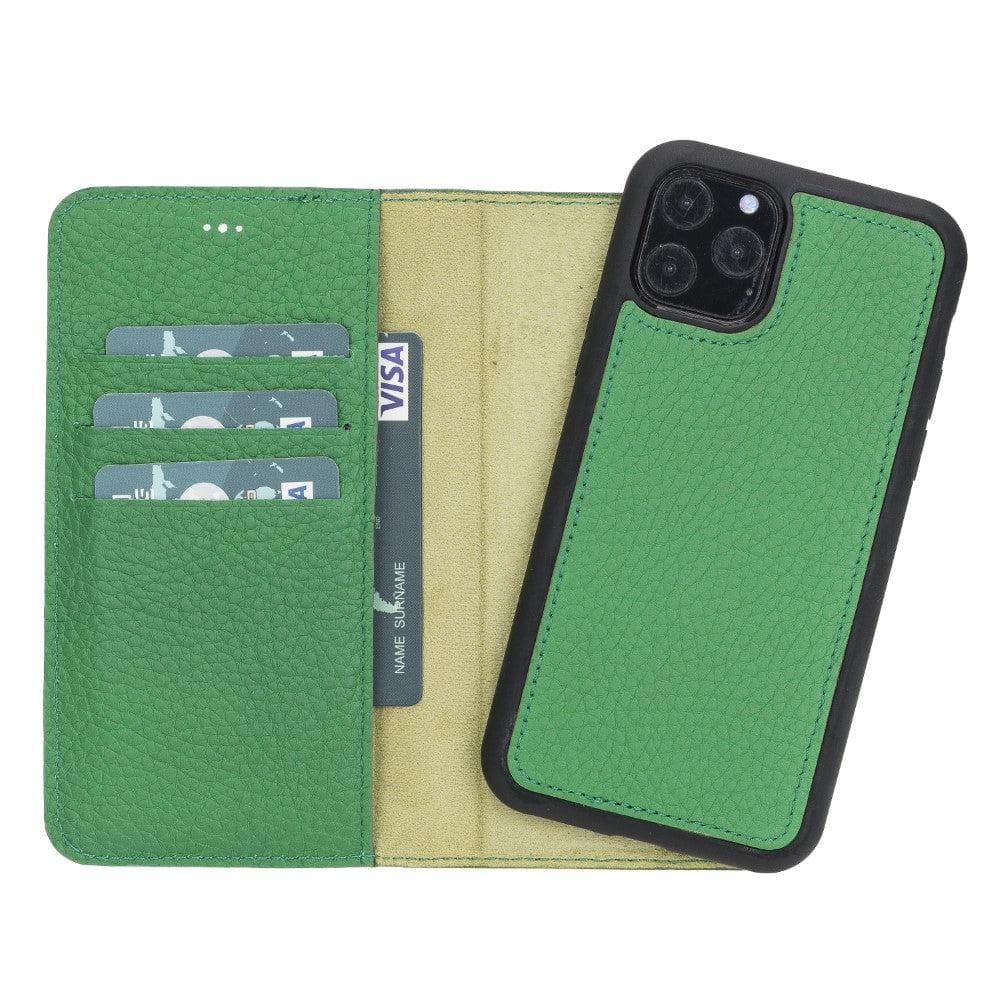 B2B - Apple iPhone 11 Series Detachable Leather Case / MW Bomonti