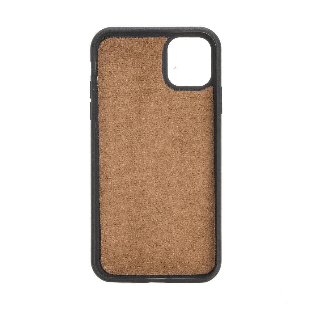 B2B - Apple iPhone 11 Series Detachable Leather Case / MW Bomonti