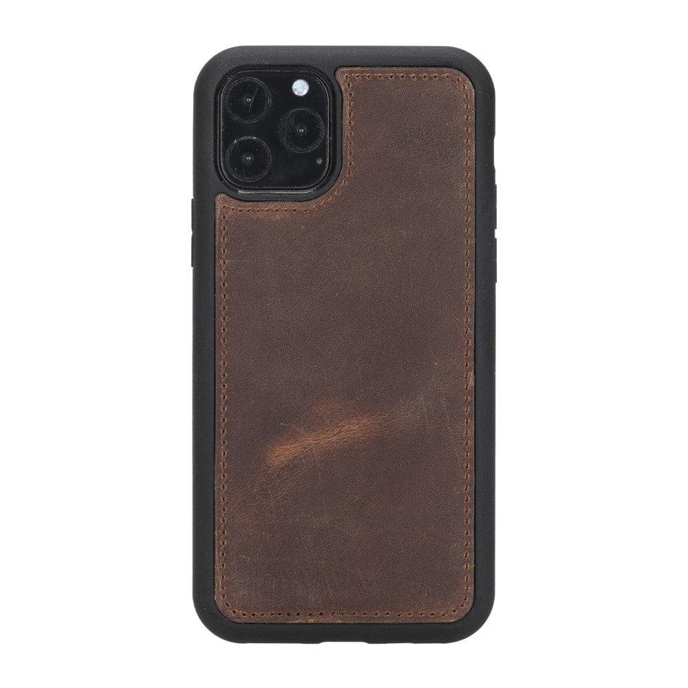 B2B - Apple iPhone 11 Series Detachable Leather Case / MW Bomonti