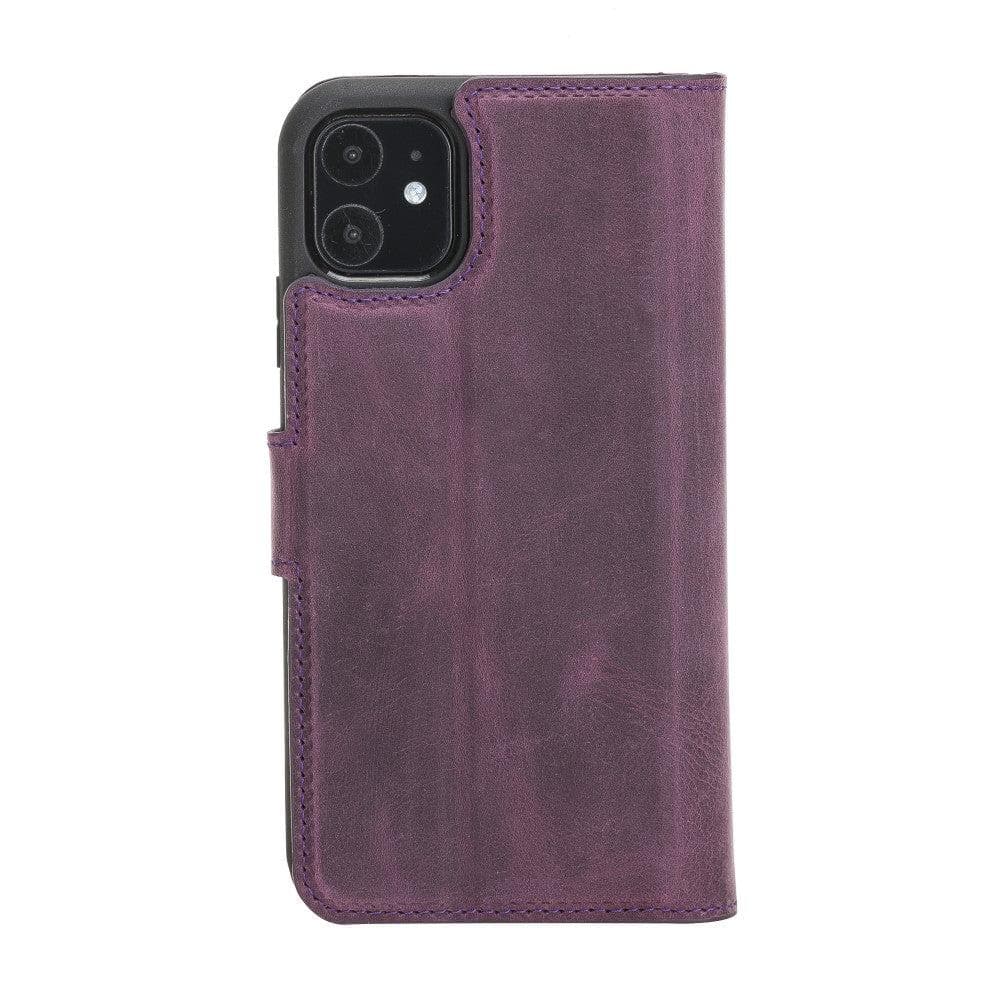 B2B - Apple iPhone 11 Series Detachable Leather Case / MW Bomonti