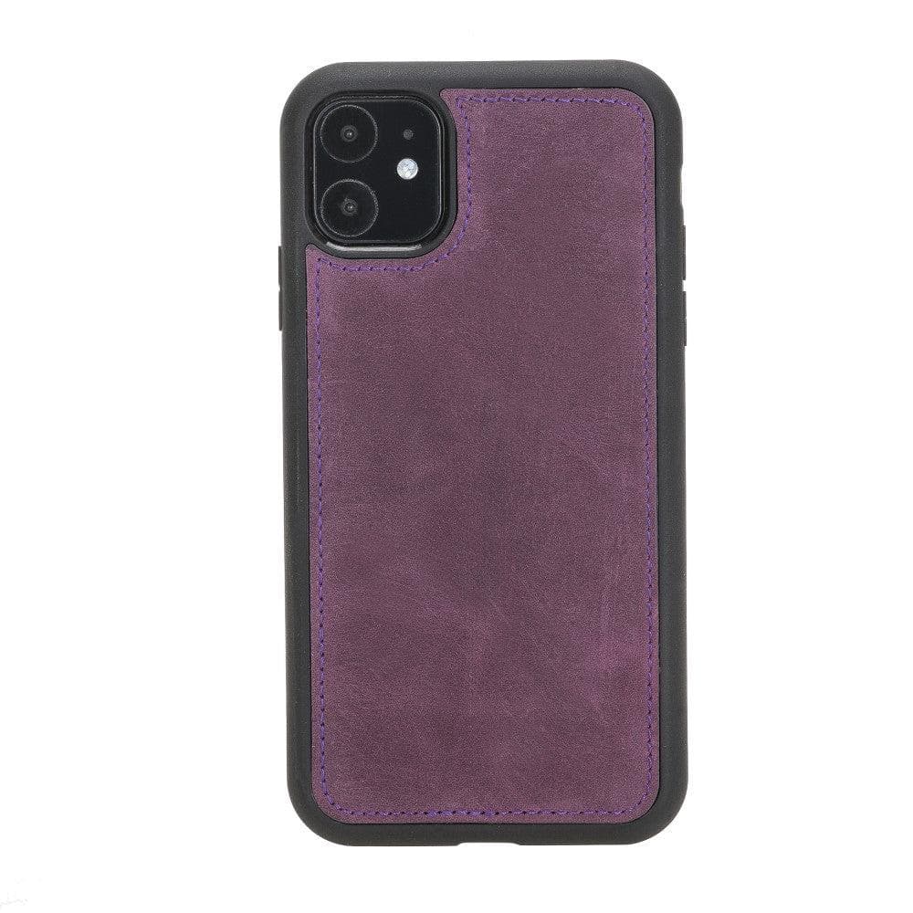 B2B - Apple iPhone 11 Series Detachable Leather Case / MW Bomonti