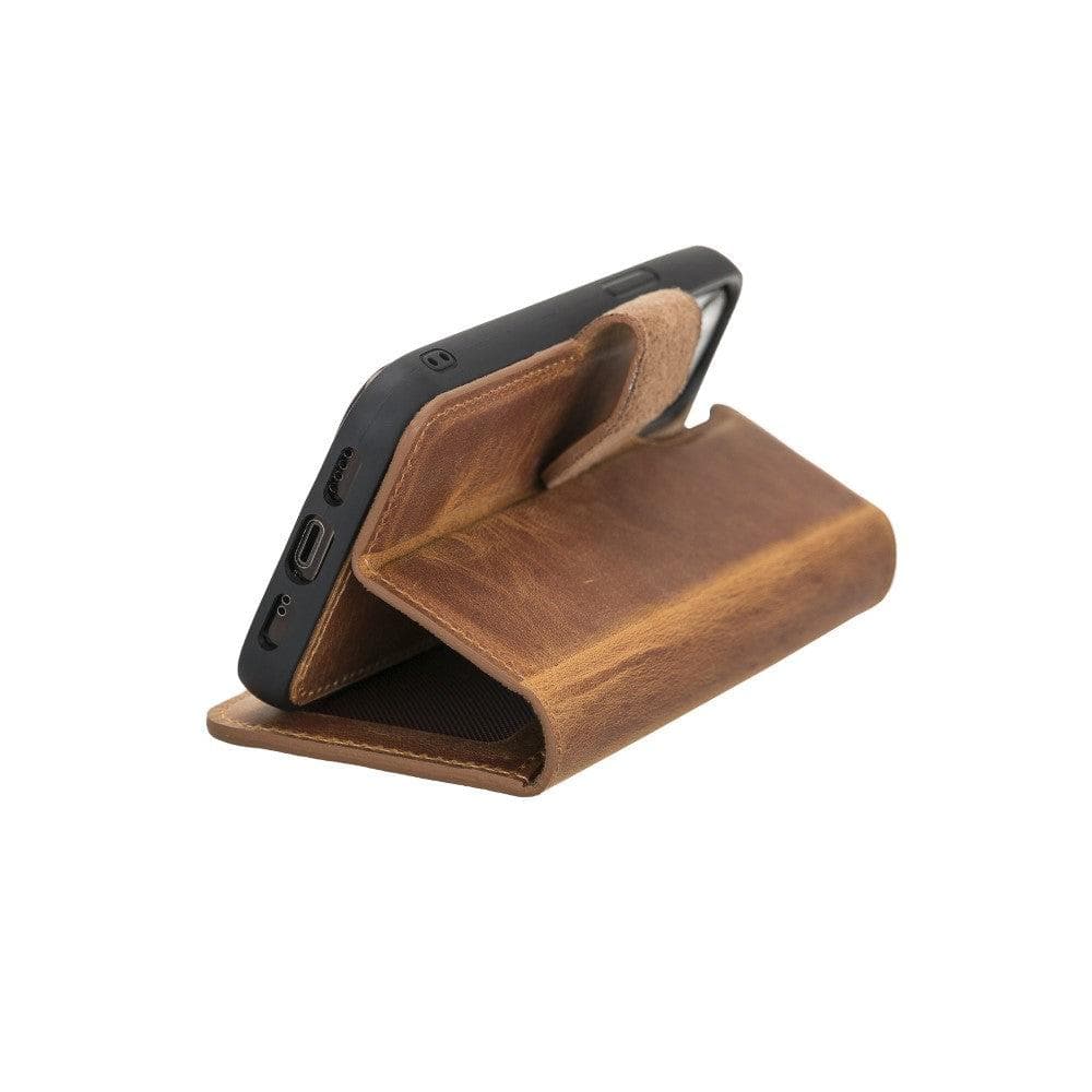 B2B - Apple iPhone 11 Series Detachable Leather Case / MW Bomonti