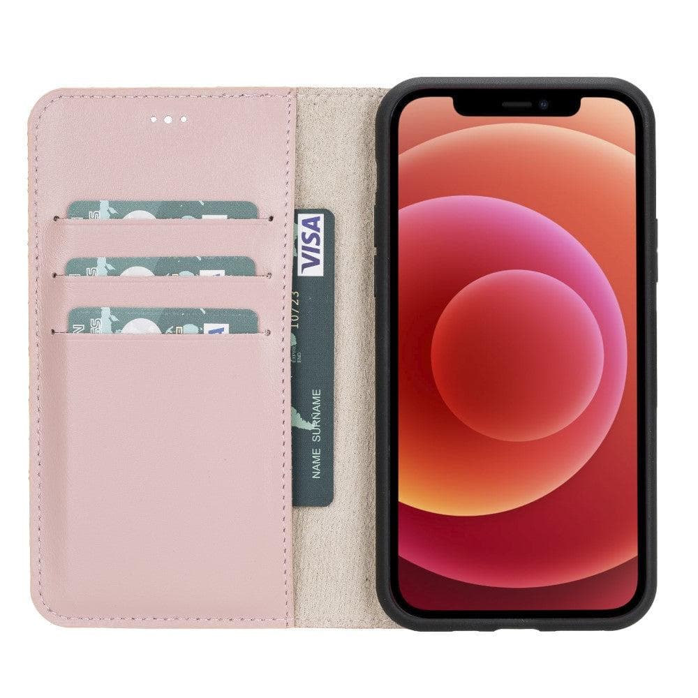B2B - Apple iPhone 11 Series Detachable Leather Case / MW Bomonti