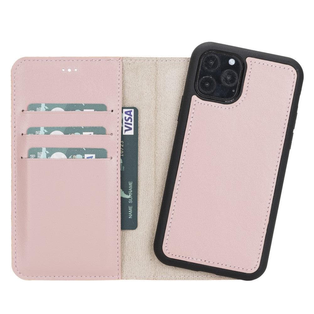 B2B - Apple iPhone 11 Series Detachable Leather Case / MW Bomonti