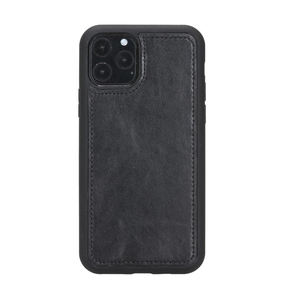 B2B - Apple iPhone 11 Series Detachable Leather Case / MW Bomonti