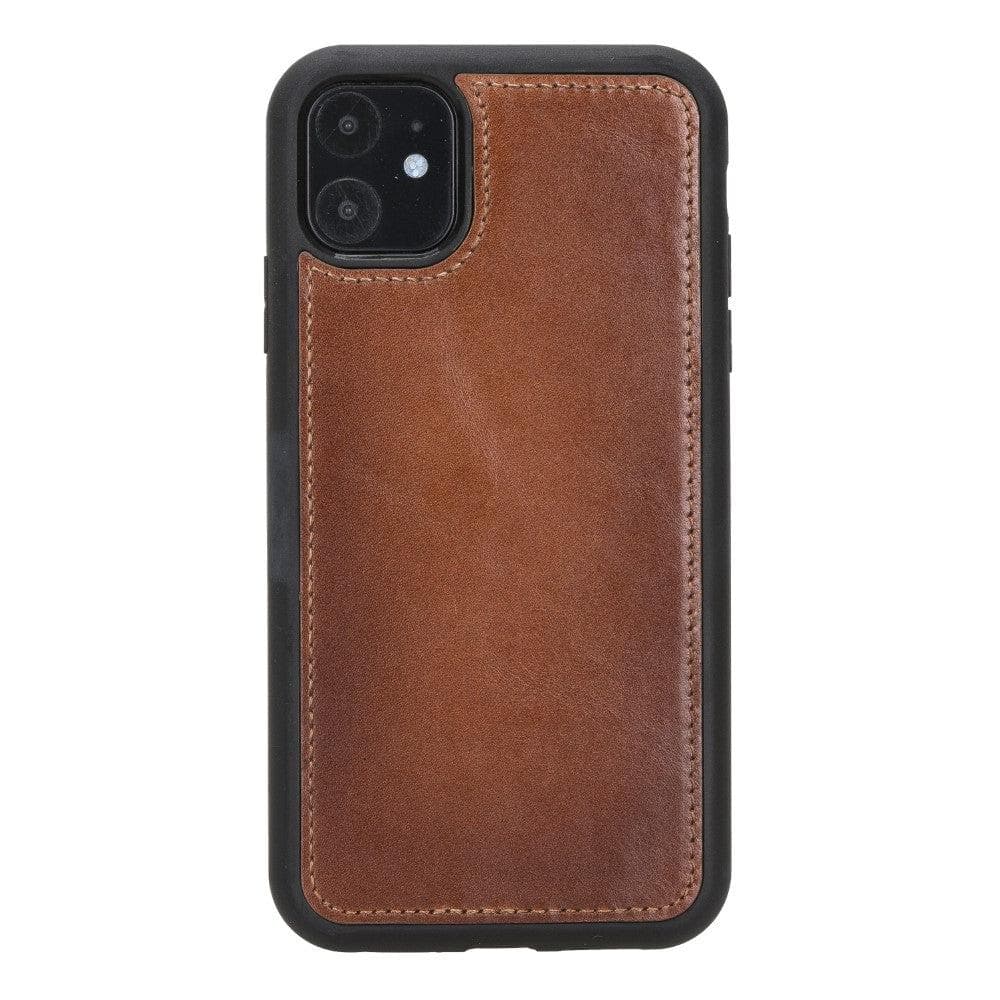 B2B - Apple iPhone 11 Series Detachable Leather Case / MW Bomonti