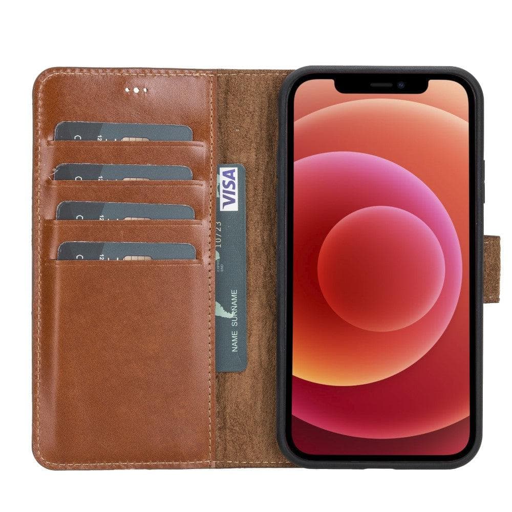 B2B - Apple iPhone 11 Series Detachable Leather Case / MW Bomonti