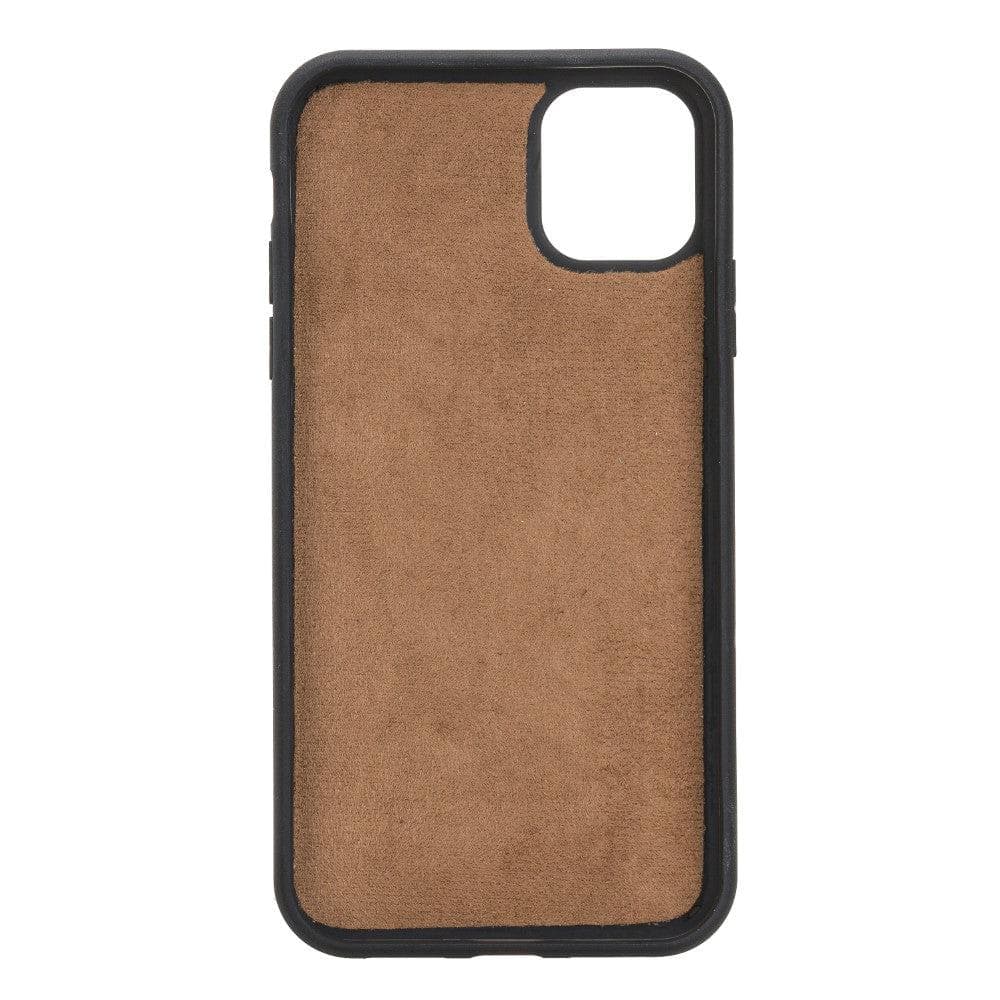 B2B - Apple iPhone 11 Series Detachable Leather Case / MW Bomonti