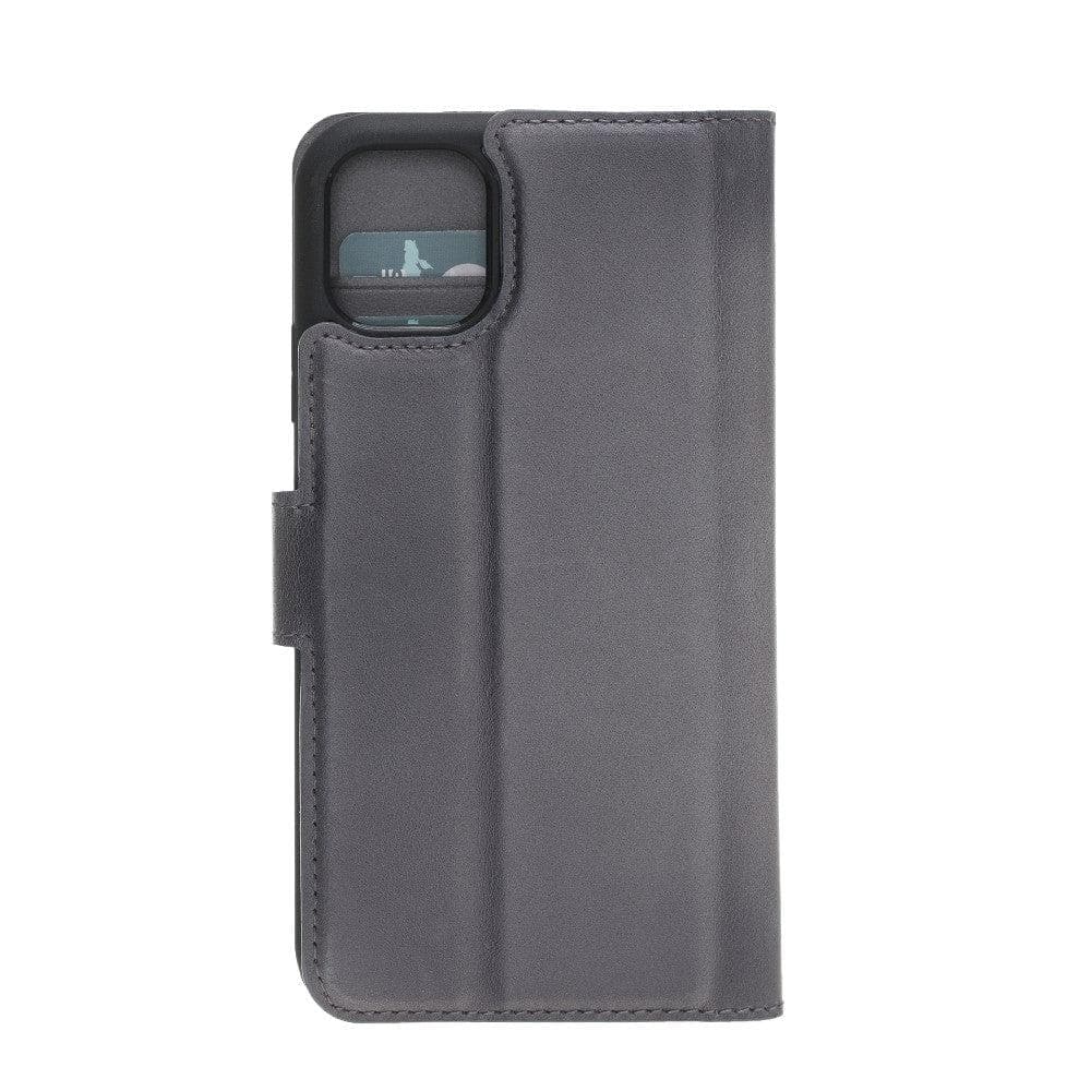 B2B - Apple iPhone 11 Series Detachable Leather Case / MW Bomonti
