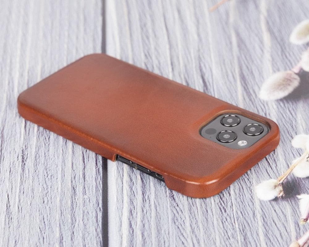 B2B - Apple iPhone 12 and 12 Pro Leather Case / F360 - F360 Cover Bomonti