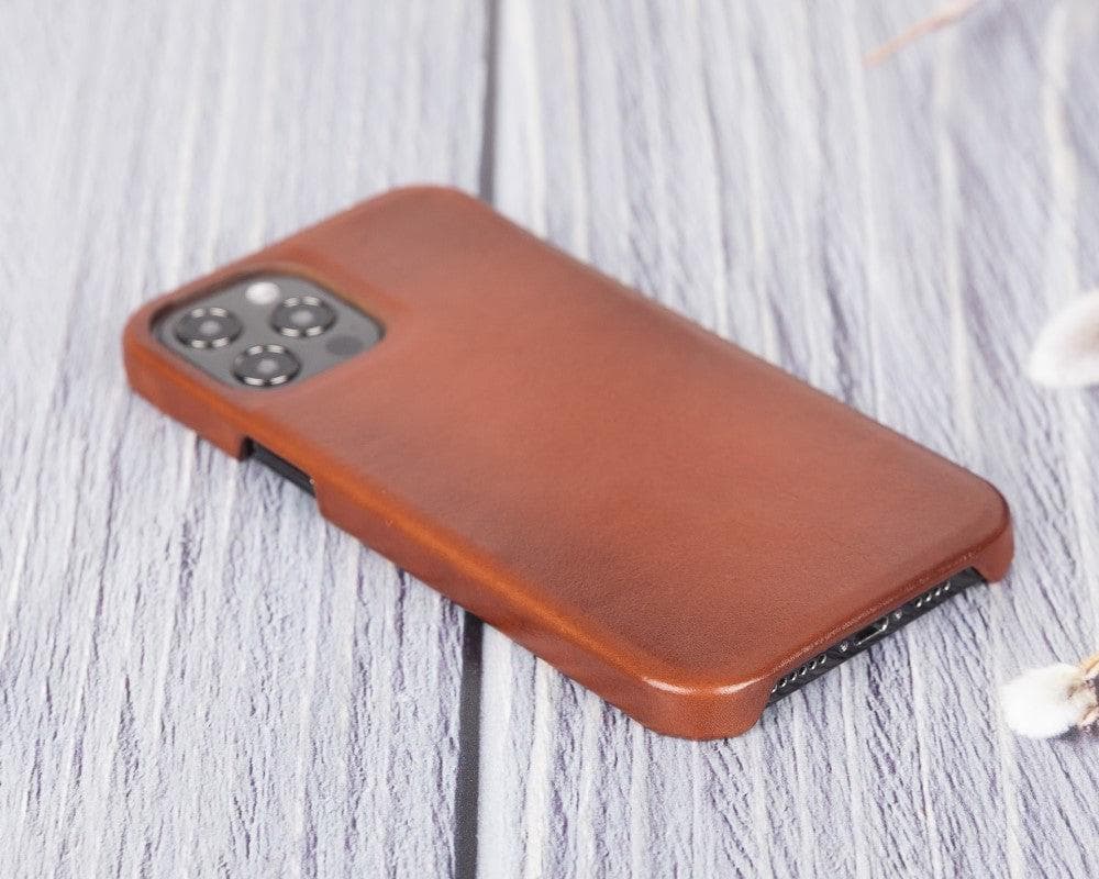 B2B - Apple iPhone 12 and 12 Pro Leather Case / F360 - F360 Cover Bomonti