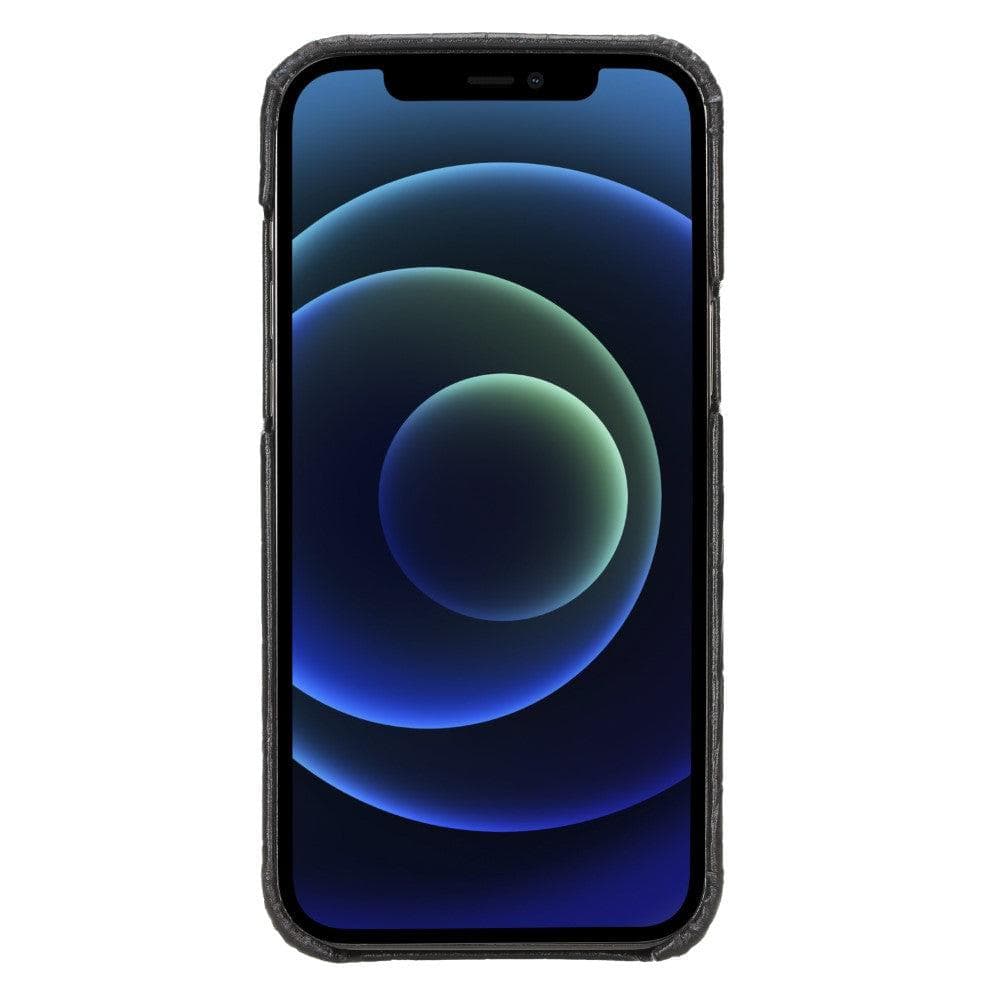 B2B - Apple iPhone 12 and 12 Pro Leather Case / F360 - F360 Cover Bomonti