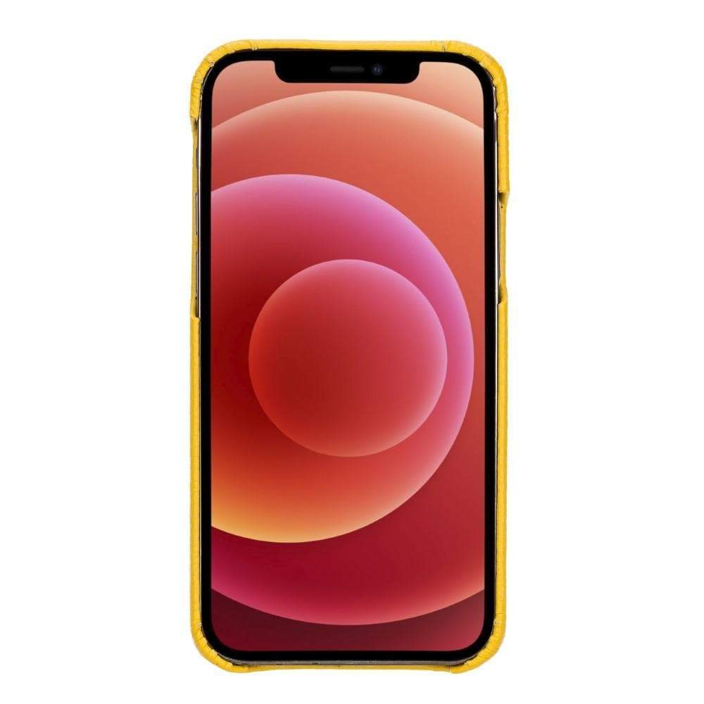 B2B - Apple iPhone 12 and 12 Pro Leather Case / F360 - F360 Cover Bomonti