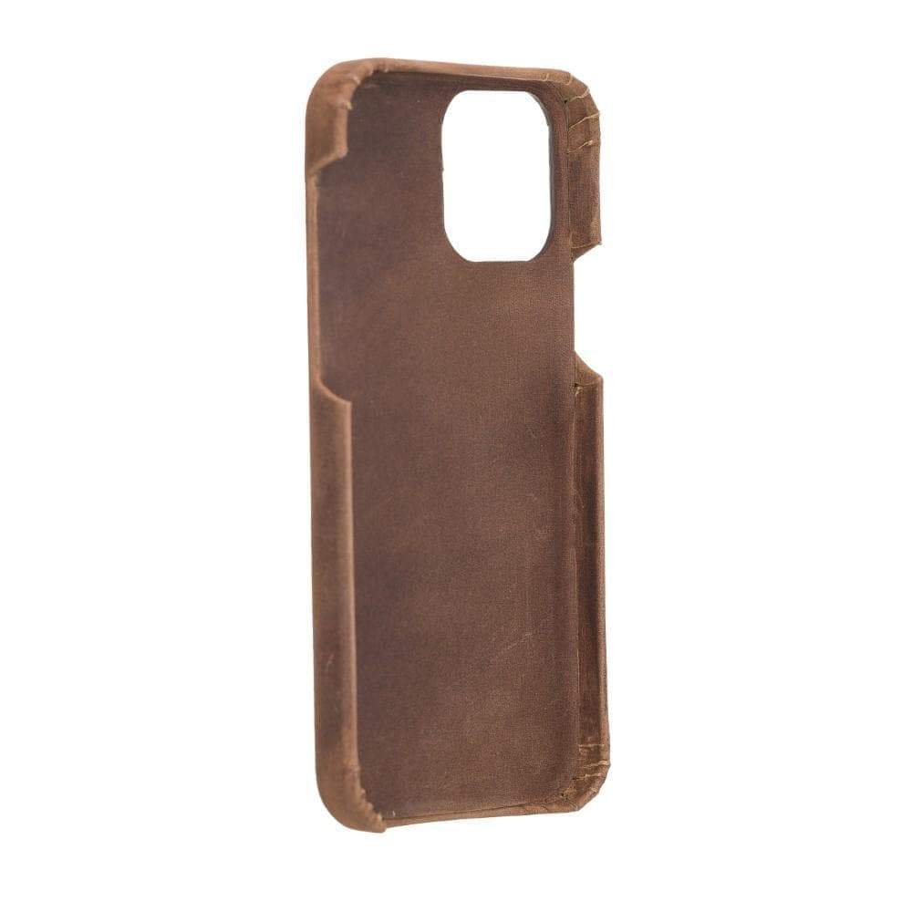 B2B - Apple iPhone 12 and 12 Pro Leather Case / F360 - F360 Cover Bomonti