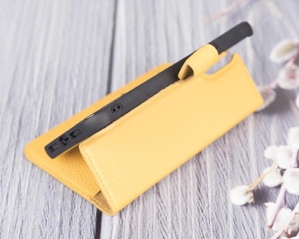 B2B - Apple iPhone 12 Series Detachable Leather Case / MW Bomonti
