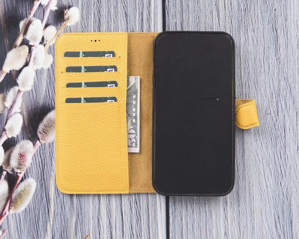 B2B - Apple iPhone 12 Series Detachable Leather Case / MW Bomonti