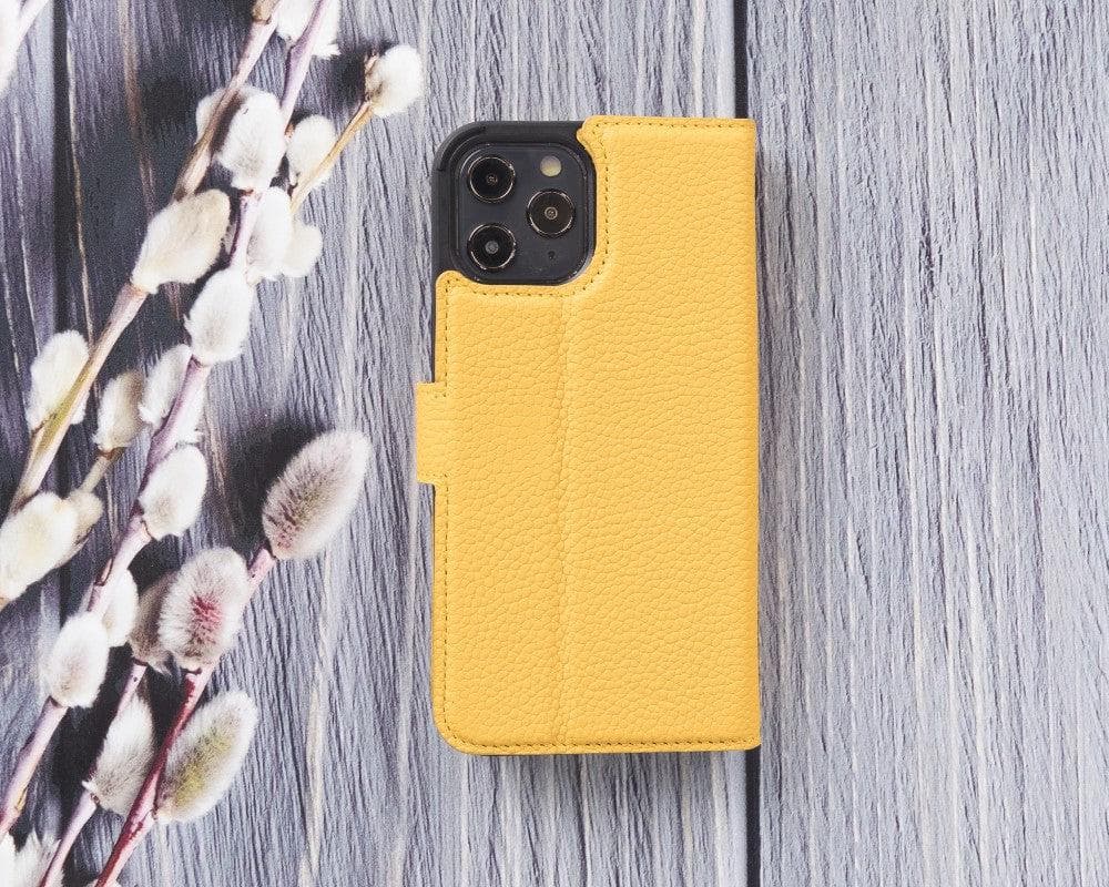 B2B - Apple iPhone 12 Series Detachable Leather Case / MW Bomonti
