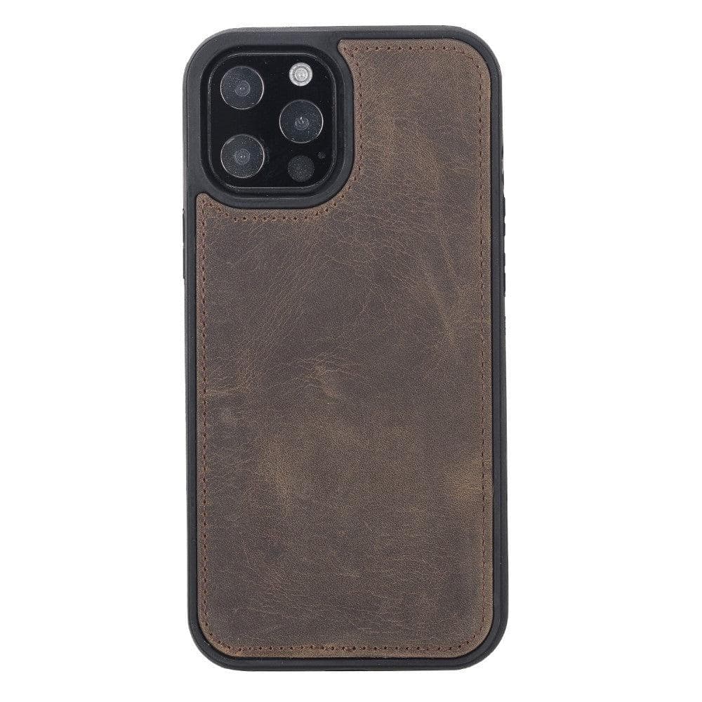 B2B - Apple iPhone 12 Series Detachable Leather Case / MW Bomonti