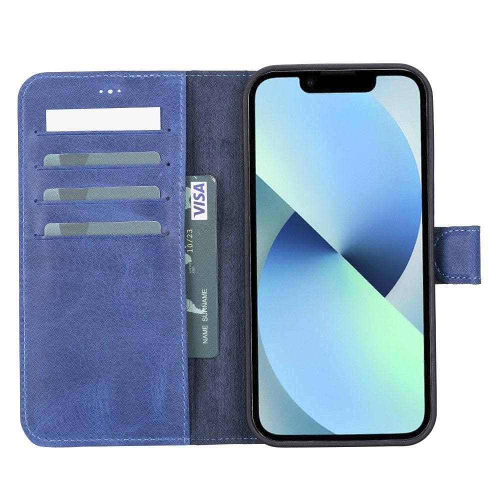 B2B - Apple iPhone 12 Series Detachable Leather Case / MW Bomonti