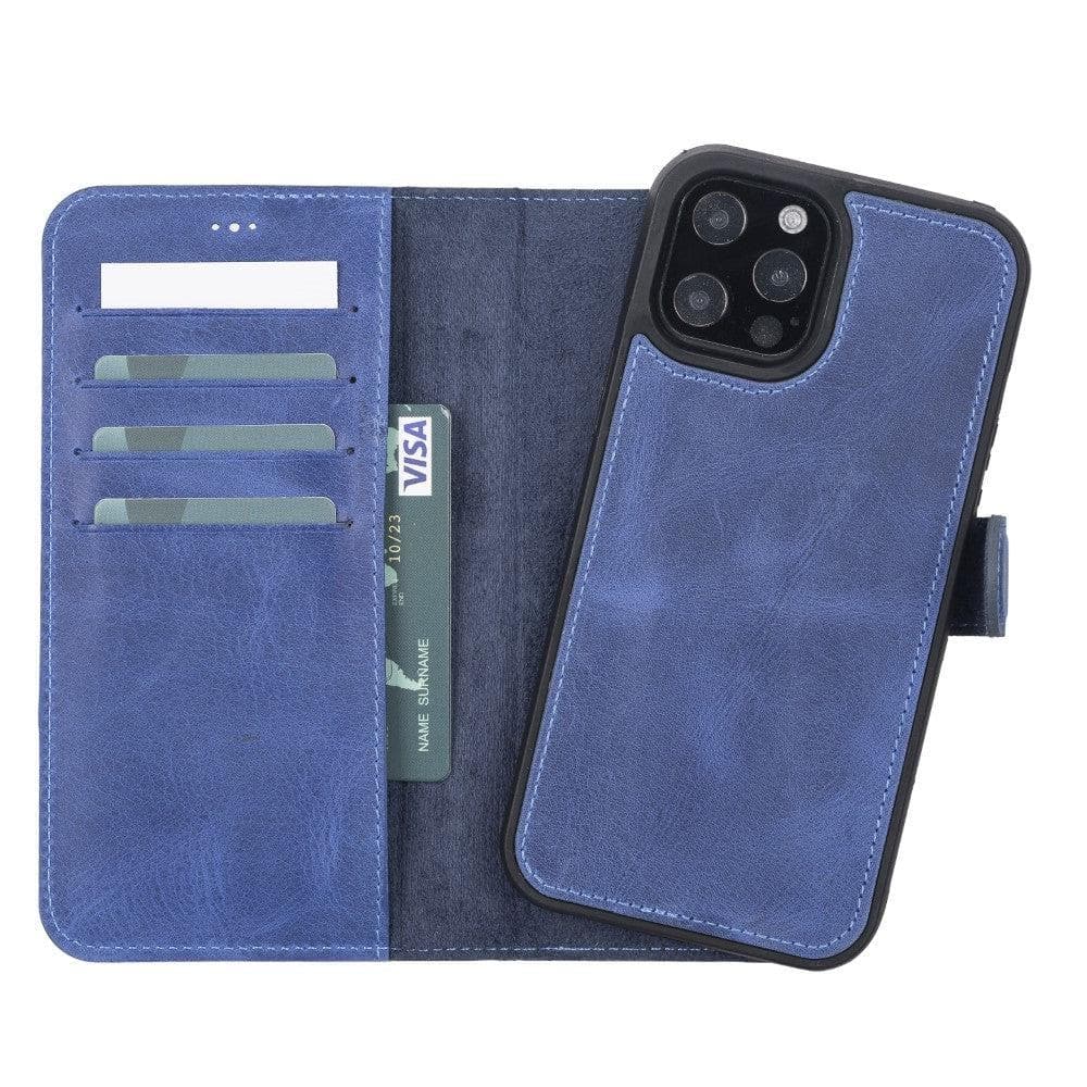 B2B - Apple iPhone 12 Series Detachable Leather Case / MW Bomonti